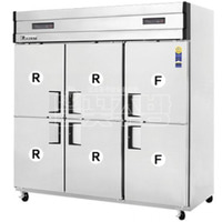 부성 간냉식 65BOX 1/3 냉동냉장고(올스텐) B190-6RRFS-E