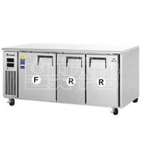 부성 간냉식 1800 테이블 1/3 냉동냉장고 B180C-3FRRS-E