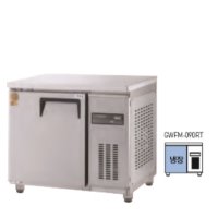 그랜드우성 고급형 간냉식 900테이블냉장고(올스텐) 업소용 보냉테이블냉장고